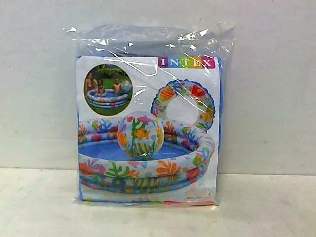 Intex Pineapple purslų baseino rinkinys 59469NP Pripučiamas, daugiaspalvis