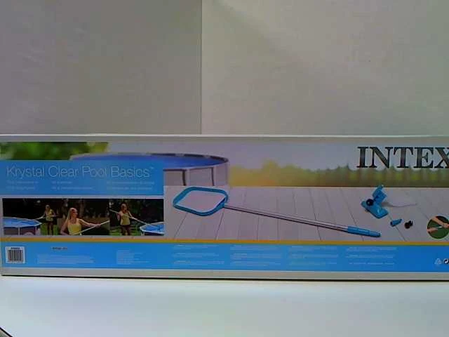 Intex | Baseino priežiūros rinkinys (lapų griebtuvas / Aliuminio stulpas / dulkių siurblys)