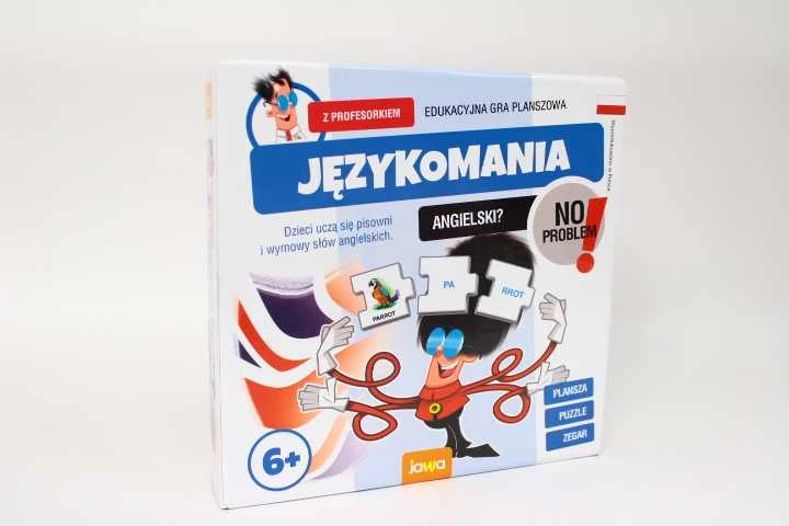 „Jawa“ edukacinis stalo žaidimų kalbotyra su profesoriumi English