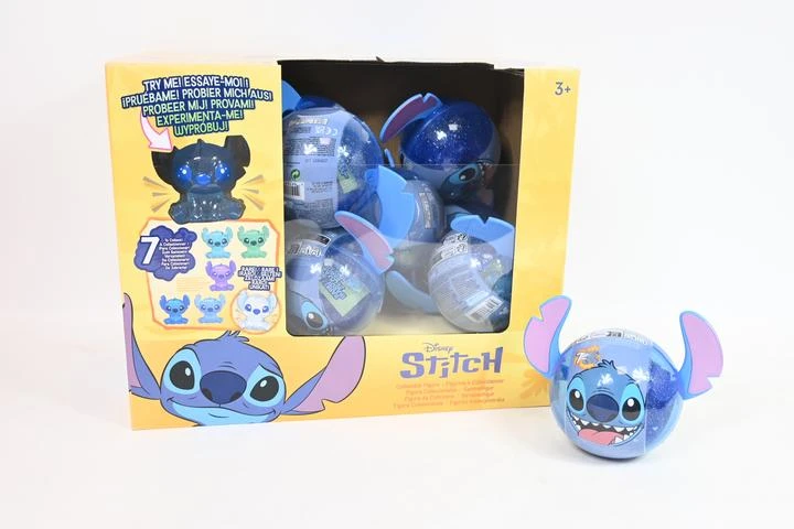justplay JUST PLAY STITCH Tampri kolekcinė figūrėlė uždaroje pakuotėje, 5 cm