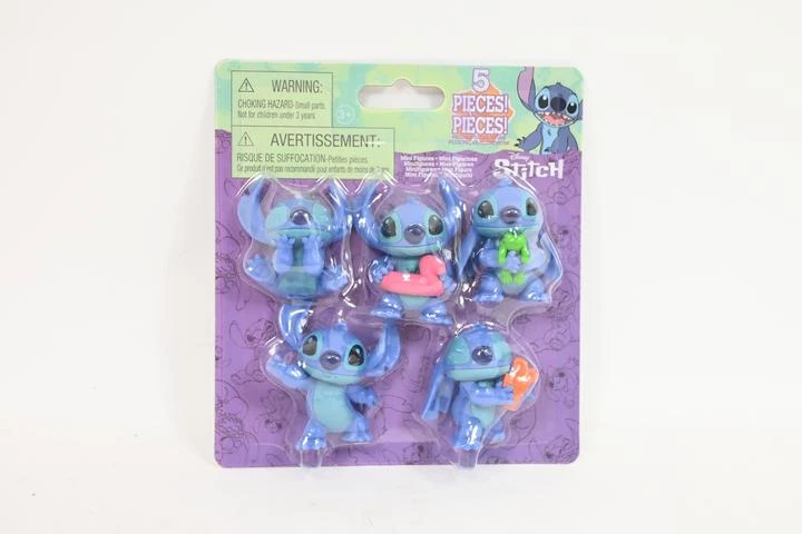 justplay Disney Stitch figūrėlės, 5 vnt. pakuotėje, 5,5 cm