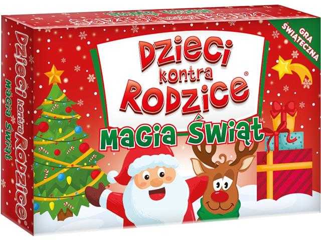 Kangur Gry Kengūrų žaidimai Vaikai prieš tėvus žaidimas Magic of Christmas 08675