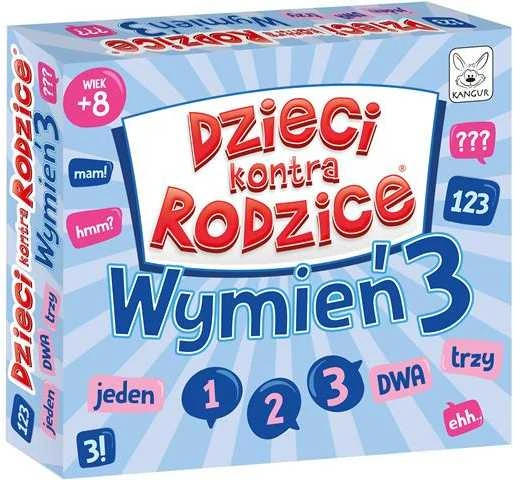 Dėlionė Kangur Gry Kangur Kengūros vaikai prieš tėvus. Pakeiskite 3