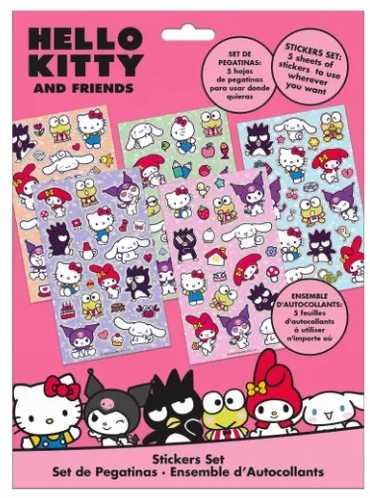 Bt21 Vaikams Euroswan Ispanija *****Hello Kitty rinkinys 92 vnt. HK50193 91523