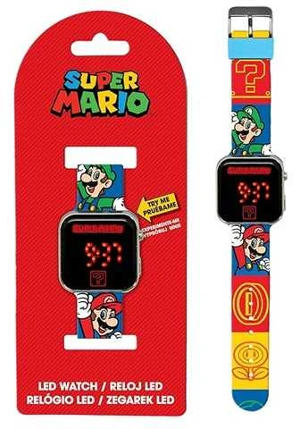 Kids Euroswan Super Mario LED laikrodis
