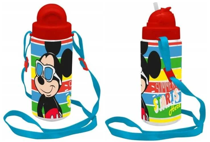 Kids Euroswan Hiszpania Vandens buteliukas 500 ml su dirželiu Mickey 840357 Vaikams Euroswan