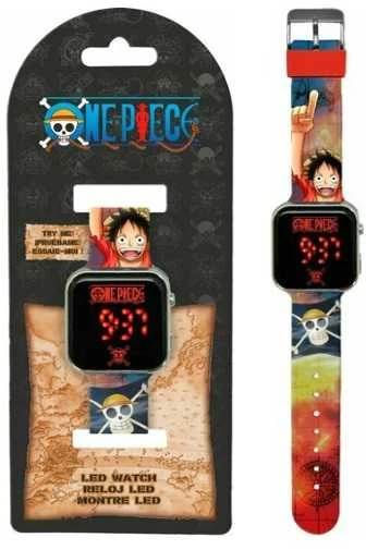 One Piece skaitmeninis LED laikrodis