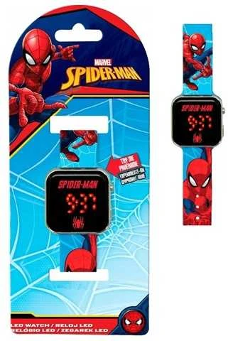 Išmanusis laikrodis Kids Euroswan Skaitmeninis Laikrodis Led Skaitmeninis Dziecięcy Dla Dzieci Spiderman Spider-man / Spd4987