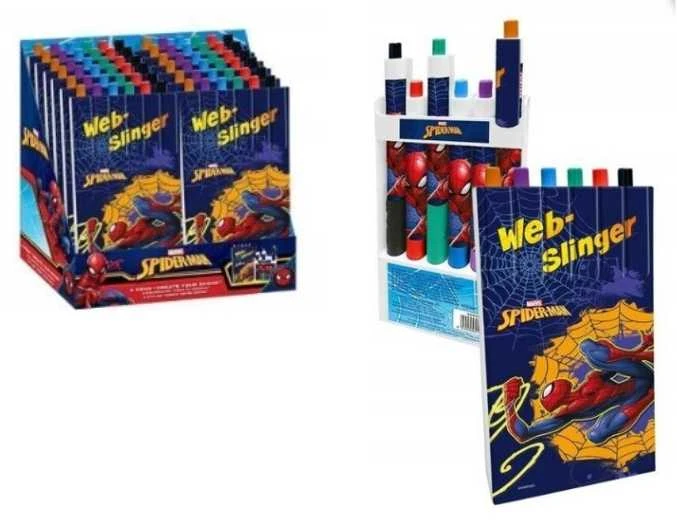 Kids Euroswan Hiszpania Vaikams Euroswan Rinkinys 6 Spiderman Pens SP50058
