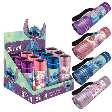 Kids Euroswan Hiszpania *****Stitch mini LED žibintuvėlis 06693