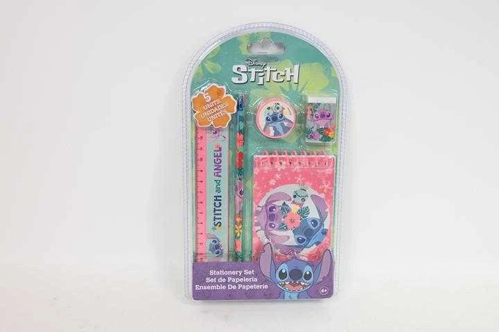 Kids Euroswan - Priedai licencyjne Rinkinys piśmienniczy 5 dalys | Lilo & Stitch