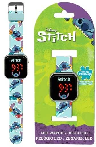 Kids Euroswan Hiszpania Vaikų licencijavimo LED laikrodis Lilo&Stitch KiDS licencijavimas