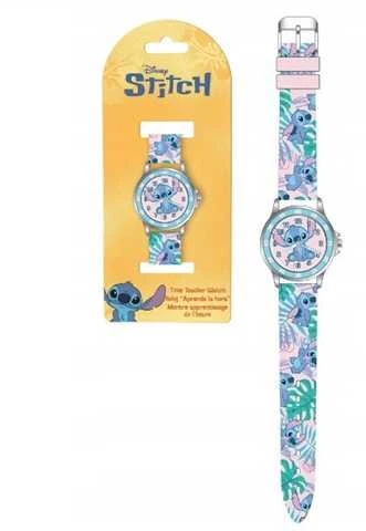 Išmanusis laikrodis Kids Euroswan Vaikiškas Euroswan Solid klasikinis laikrodis su rankų darbo Lilo ir Stitch Ohana vaikams / Las9011/ Stitch
