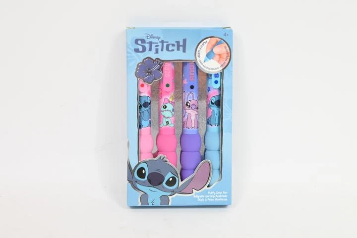 Stitch tušinukų rinkinys su minkštais laikikliais