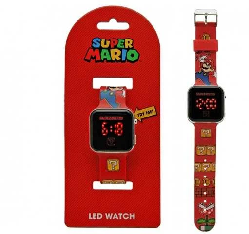 Zegarek Super Mario LED laikrodis