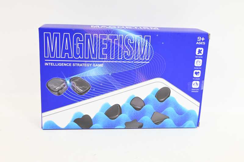 Lean Toys Strateginis stalo žaidimas su magnetiniais akmenimis