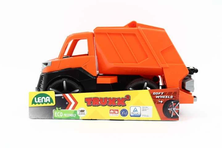 Šiukšliavežis Lena Truxx2, oranžinis