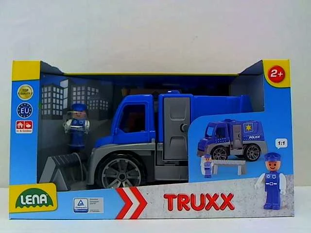 Žaislinio automobilio policija, 29cm (dėžutėje), LENA Truxx 04455, 2+