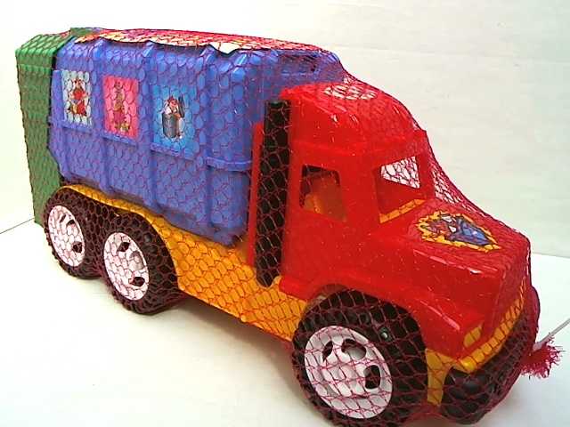 Žaislinė šiukšliavežė Leszko 64 cm