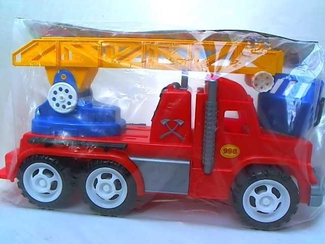 Žaislinis gaisrinis automobilis Leszko 58 cm