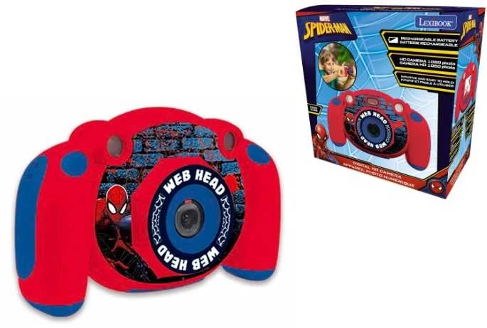 Lexibook – vaikiškas fotoaparatas „Spiderman“ (DJ080SP)