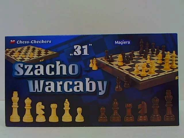 Magiera šachmatų šaškės 31"