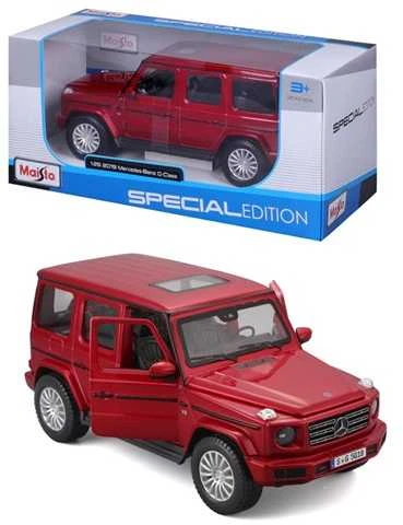 MAISTO DIE CAST 1:24 automodelis Mercedez Benz G Class AMG SUV, 31531