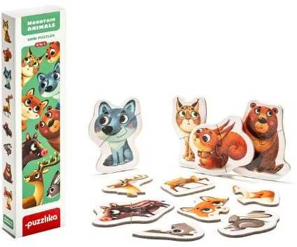 Puzzlika dėlionė "Miško gyvūnai"