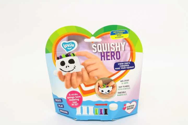 Plastilinas Lovin Squishy Heroes Air Clay ETC70126