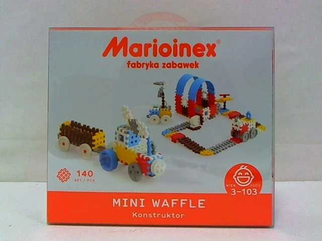 Vaflinės mini kaladėlės Marioinex 140 detalių