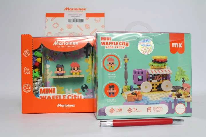 Konstruktorius Mini Waffle City - Maisto sunkvežimis