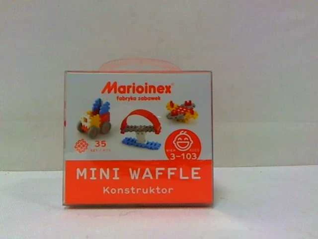 Vaflinės mini kaladėlės Marioinex 35 detalių