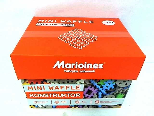 Konstrukciniai blokeliai Mini Waffle Konstruktor, 500 d.