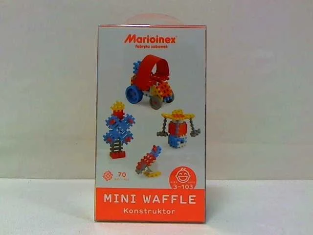 Vaflinės mini kaladėlės Marioinex, 70 detalių