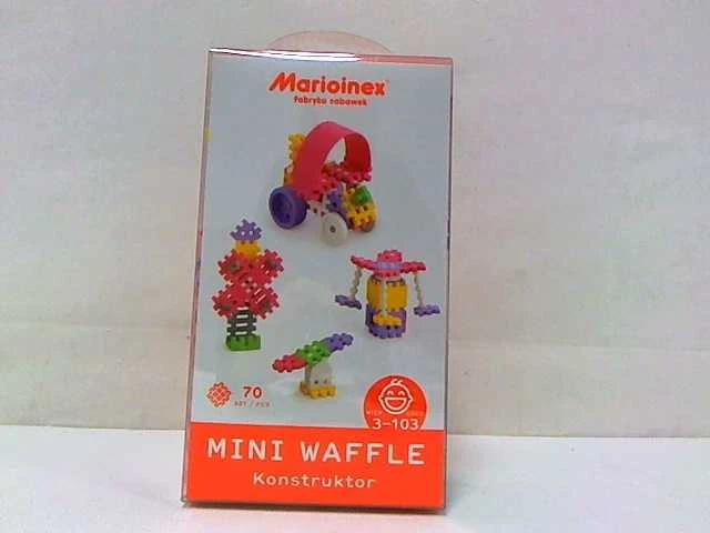 Vaflinės mini kaladėlės Marioinex, 70 elementų