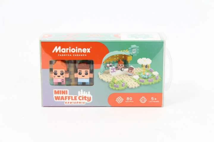 Konstruktorius Marioinex Mini Waffle Kavinė, 80 d.