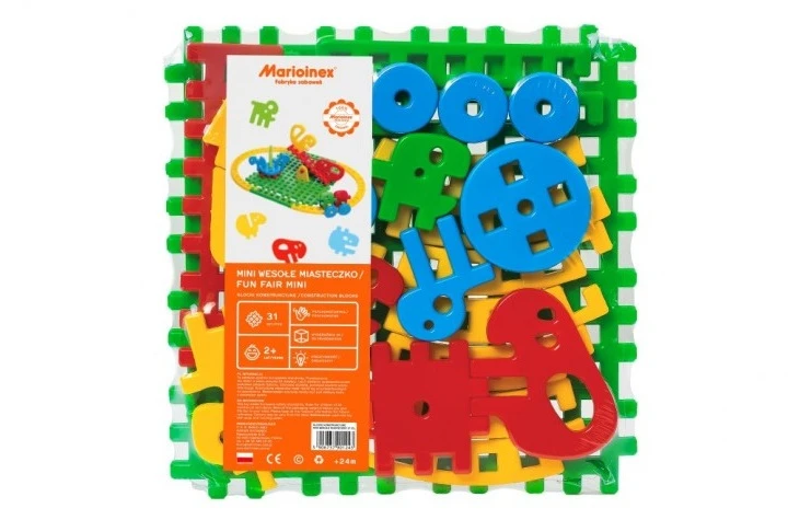 „Marioinex Klocki Mini“ pramogų parko „Waffles 31 PCS“.
