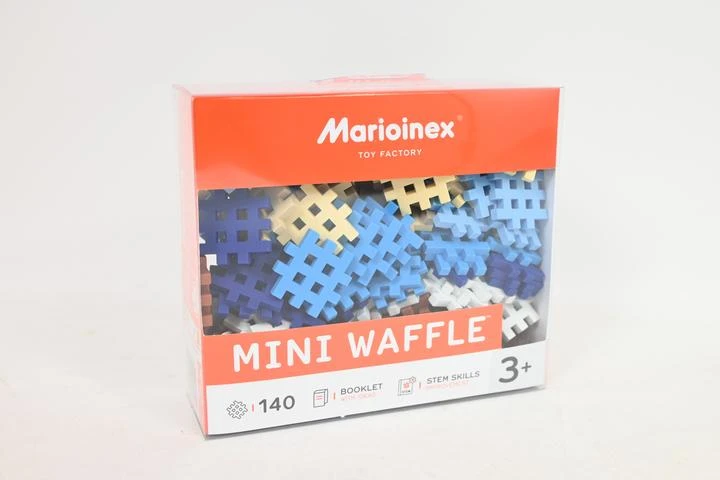 Marioinex mini vaflių kaladėlių rinkinys, 3 vnt., 140 detalių