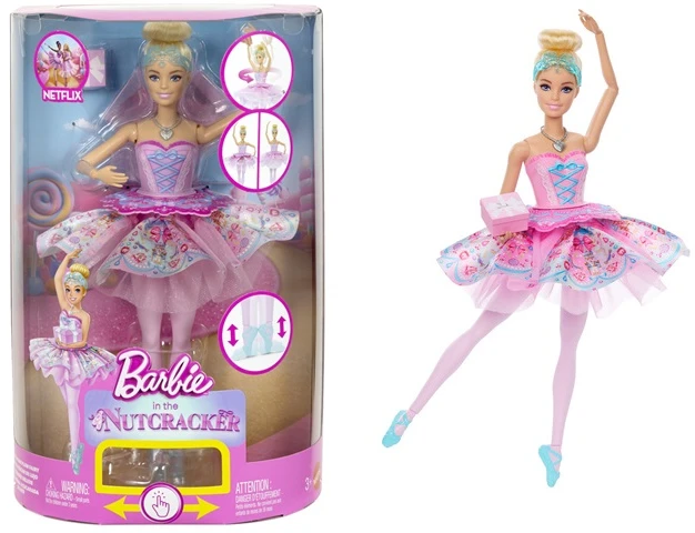 Mattel BARBIE NUTCRACKER lėlė Klara - Spragtuko kolekcija (JLW53)