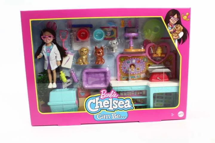 Barbie Chelsea Can Be Pet Vet Set HGT12 Mattel