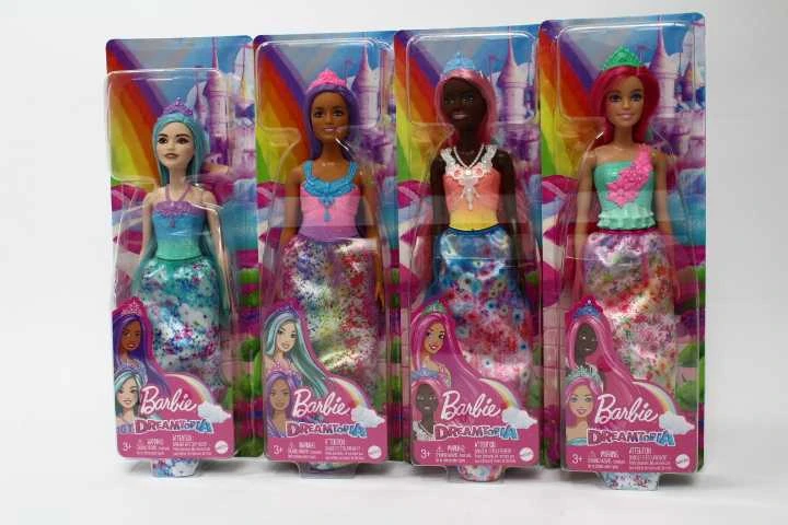 „Barbie Dreamtopia“ princesė ryškiais plaukais