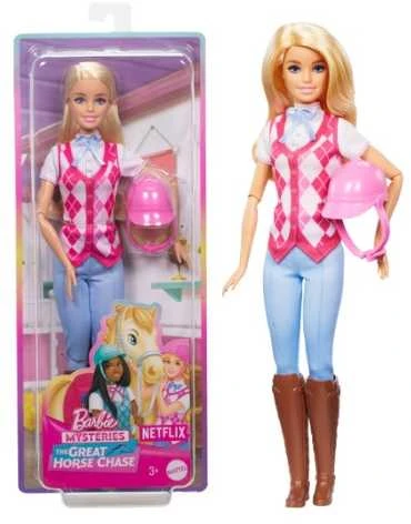 Mattel BARBIE MALIBU MYSTERIES lėlė raitelė (HXJ38)