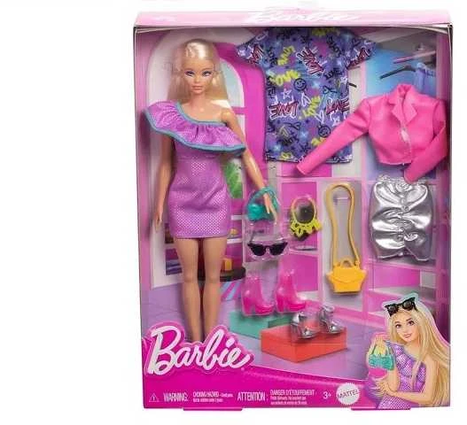 Lėlė Barbie Doll & Party Fashions (HYT61)
