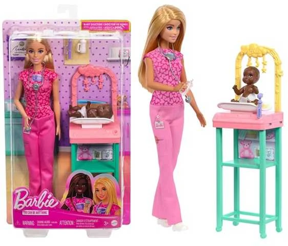 Mattel BARBIE lėlė gydytoja (JCR72)