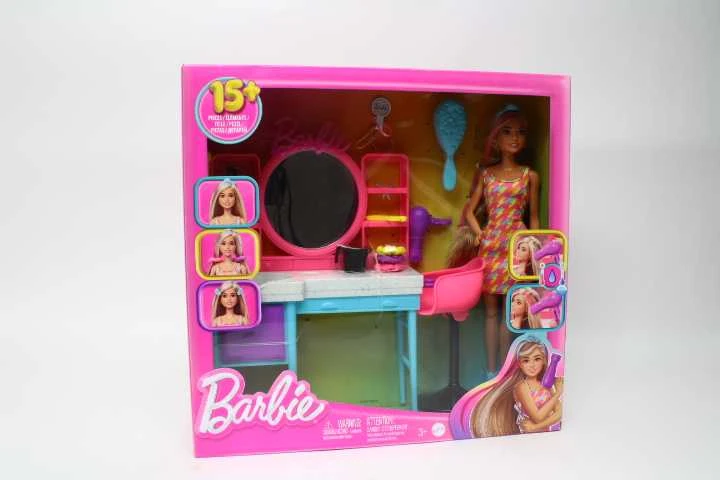 Barbie lėlė su žaidimų rinkiniu HKV00