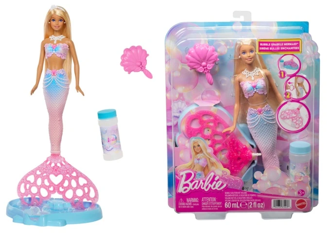 Mattel BARBIE DREAMTOPIA burbulų undinėlė