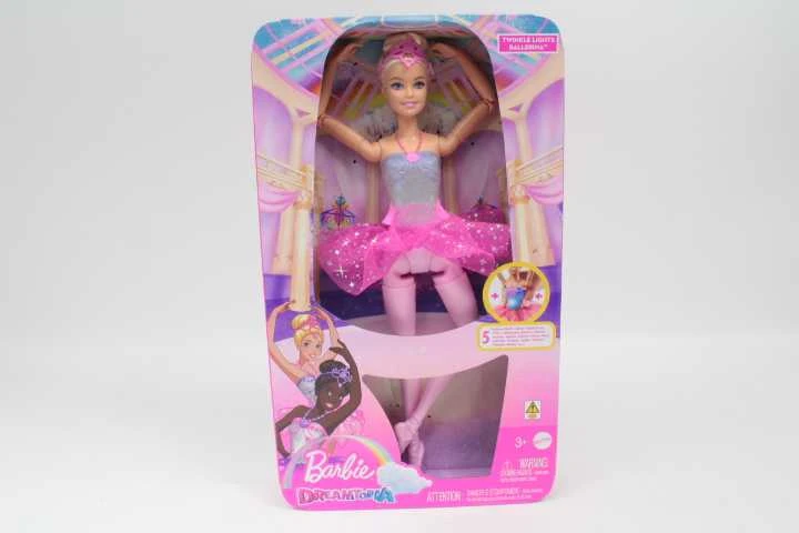 Lėlė Barbie Dreamtopia balerina su švieselėmis