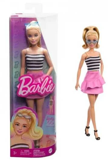 Mattel „Barbie“ madistė dryžuota palaidine (HRH11)