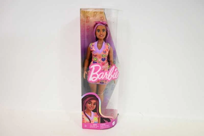 Barbie Mattel Barbė fashionistas lėlė širdelės suknele