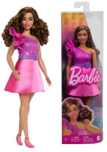 Mattel „Barbie“ madistė garbanotais plaukais (HRH22)